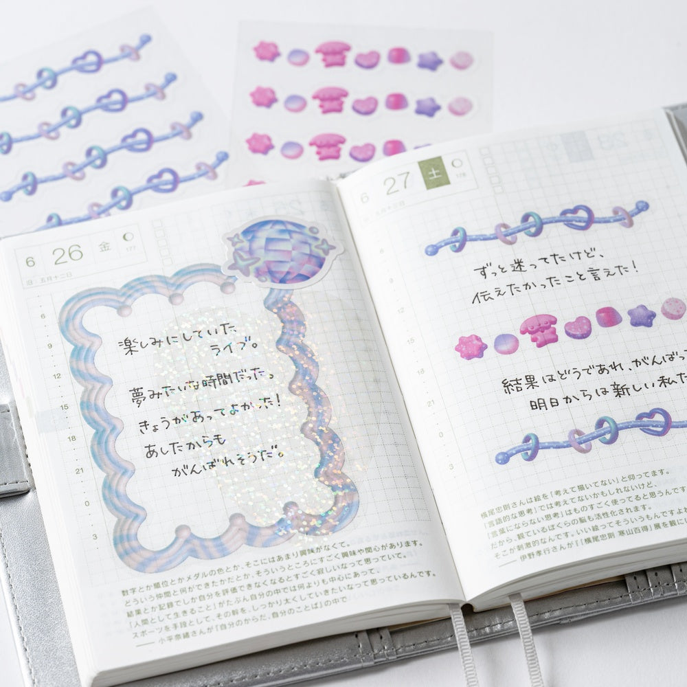 Hobonichi Accessories Unforgettable Day Stickers: Heavenly Sweets