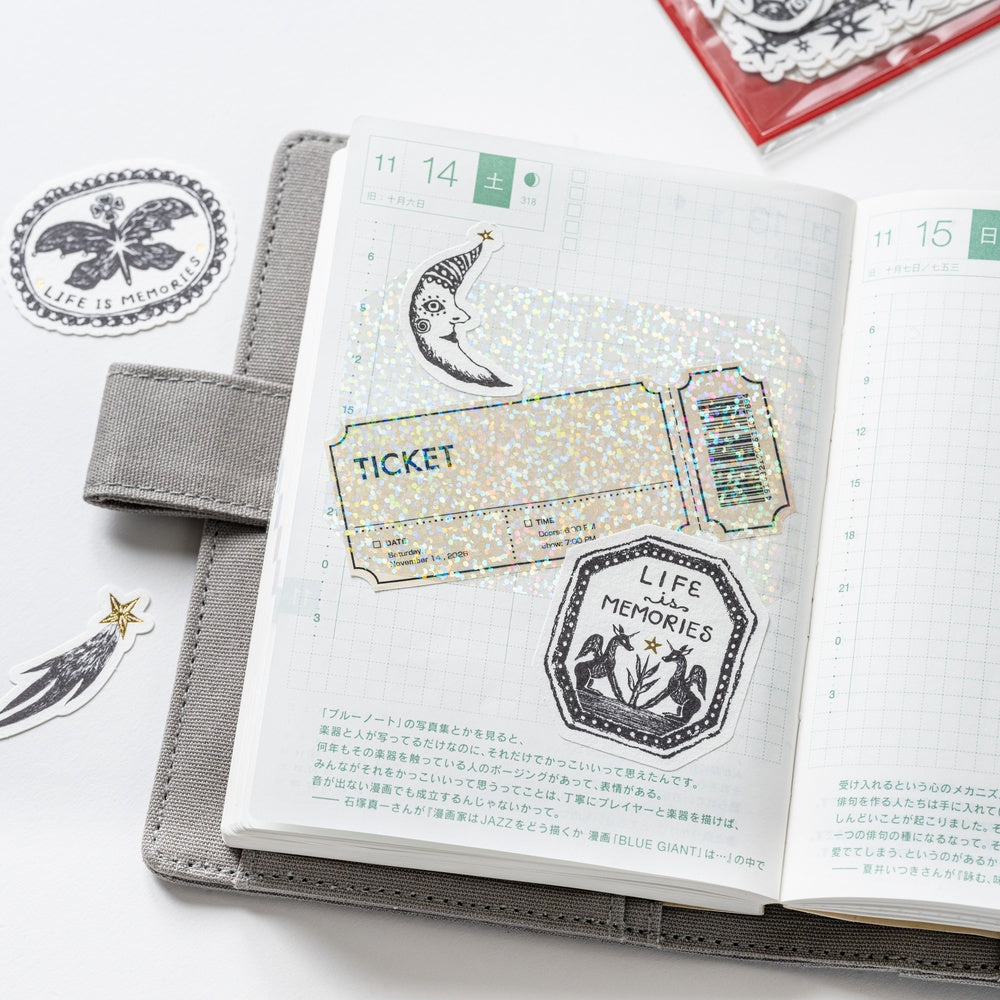 Hobonichi Accessories Unforgettable Day Stickers: Not a Dream