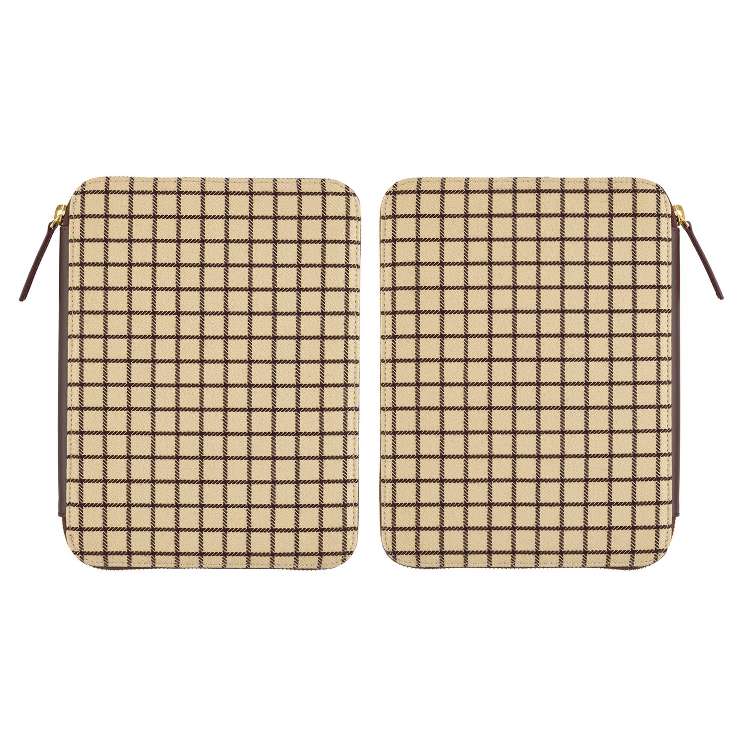 Hobonichi Zipped Cafe au Lait Plaid A5