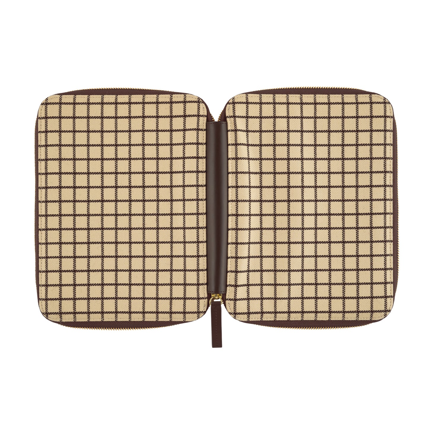 Hobonichi Zipped Cafe au Lait Plaid A5