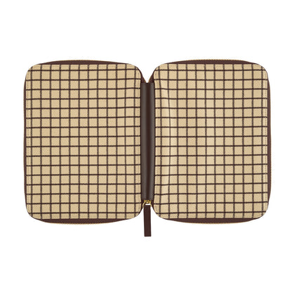 Hobonichi Zipped Cafe au Lait Plaid A5