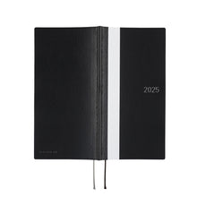 Load image into Gallery viewer, Hobonichi 2025 Weeks White Line: Black JPN Apr Start
