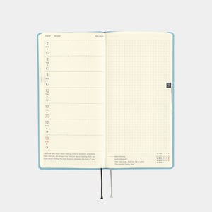 Hobonichi 2025 Weeks Colors: Lemon Water JPN Apr Start