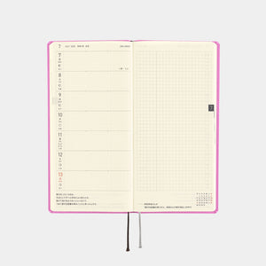 Hobonichi 2025 Weeks Sweet Purple JPN Apr Start