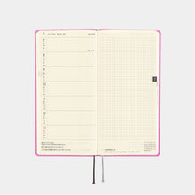 Load image into Gallery viewer, Hobonichi 2025 Weeks Sweet Purple JPN Apr Start
