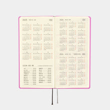 Load image into Gallery viewer, Hobonichi 2025 Weeks Sweet Purple JPN Apr Start
