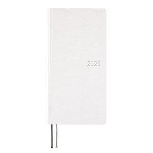 Hobonichi 2025 Weeks Paper Series: Platinum White JPN Apr Start