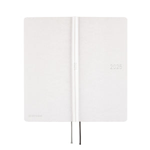 Hobonichi 2025 Weeks Paper Series: Platinum White JPN Apr Start