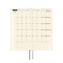 Load image into Gallery viewer, Hobonichi 2025 Weeks Paper Series: Platinum White JPN Apr Start
