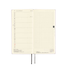 Load image into Gallery viewer, Hobonichi 2025 Weeks Paper Series: Platinum White JPN Apr Start
