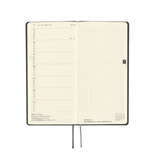 Load image into Gallery viewer, Hobonichi 2025 Weeks Paper Series: Black Gingham JPN Apr Start

