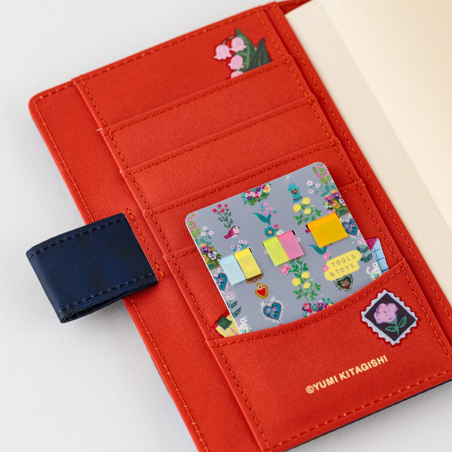 Hobonichi Accessories Translucent Sticky Notes Yumi Kitagishi Beautiful Wallpaper