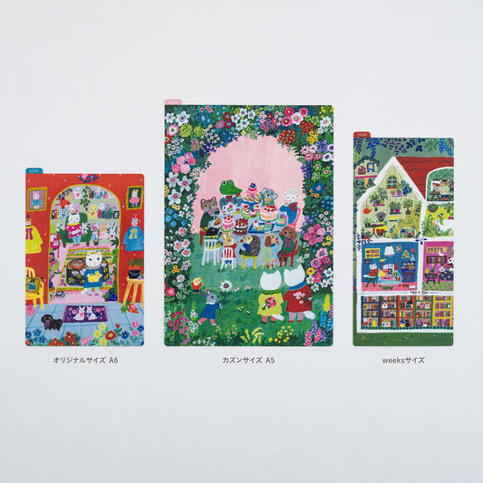 Hobonichi Accessories Pencil Board A5 Yumi Kitagishi In the Garden