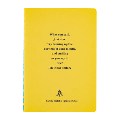 Hobonichi Notebook: Fireside Chat Blank