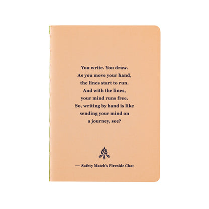 Hobonichi Notebook: Fireside Chat Lined