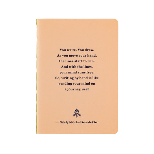 Hobonichi Notebook: Fireside Chat Lined