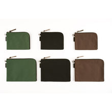 Load image into Gallery viewer, Hobonichi Tragen Flat Pouch A6 Black

