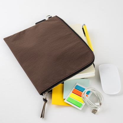 Hobonichi Tragen Flat Pouch A5 (Brown)