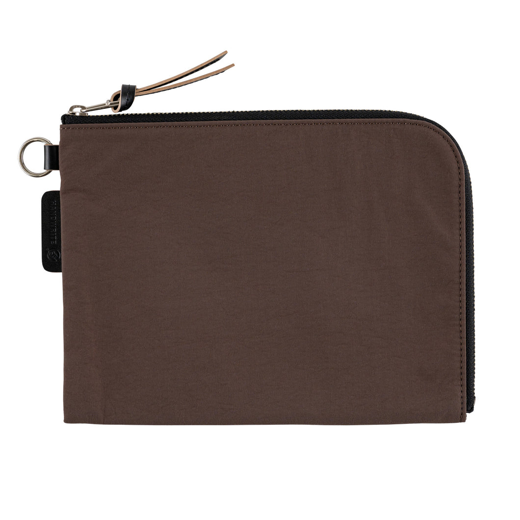Hobonichi Tragen Flat Pouch A6 Brown
