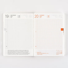 Load image into Gallery viewer, Hobonichi 2025 Planner Techo A6 Monday English Book
