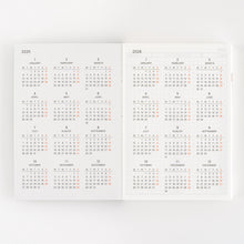 Load image into Gallery viewer, Hobonichi 2025 Planner Techo A6 Monday English Book
