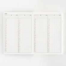 Load image into Gallery viewer, Hobonichi 2025 Planner Techo A6 Monday English Book
