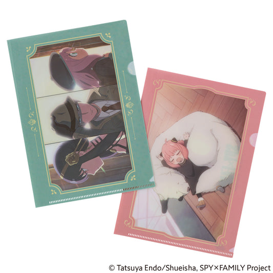 Hobonichi Accessories Clear Folder Set of 3: SPY x FAMILY Group 1 A5
