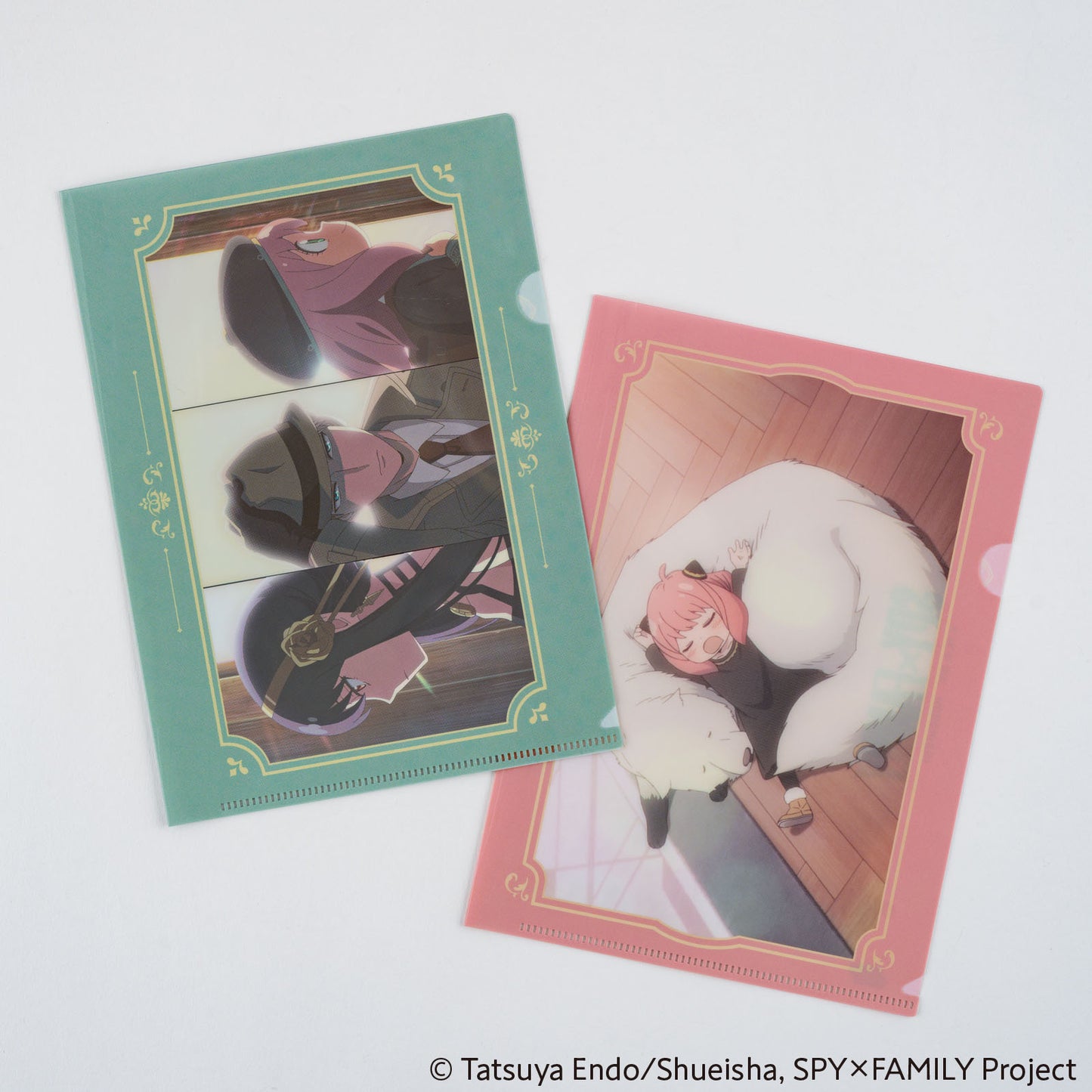Hobonichi Accessories Clear Folder Set of 3: SPY x FAMILY Group 1 A5