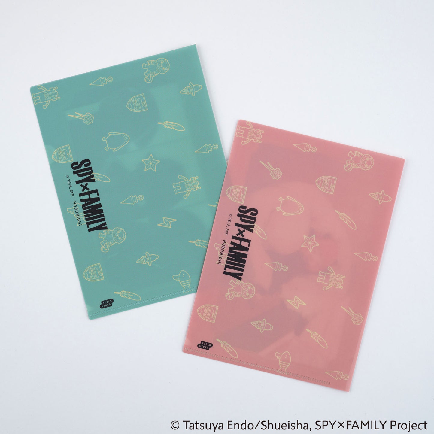 Hobonichi Accessories Clear Folder Set of 3: SPY x FAMILY Group 1 A5