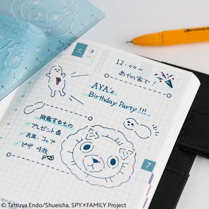 Hobonichi SPY x FAMILY Stencil Group 1