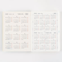 Load image into Gallery viewer, Hobonichi 2025 Planner A6 Original Avec JPN [Jul Start/Mon Start/6-Month]
