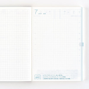 Hobonichi 2025 Planner A6 Original Avec JPN [Jul Start/Mon Start/6-Month]