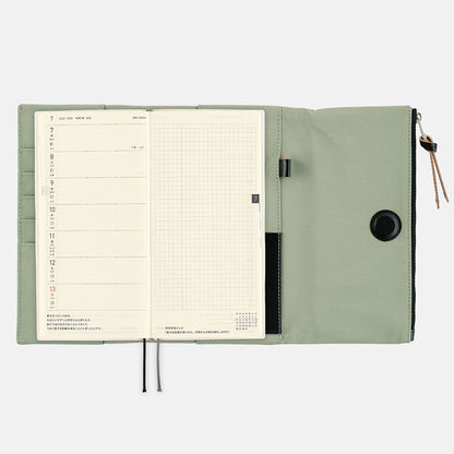 Hobonichi Cover Tragen Oakmoss