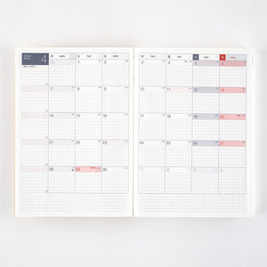 Hobonichi 2025 Planner A5 Cousin JPN Apr Start/Mon Start 12 months