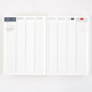 Hobonichi 2025 Planner A5 Cousin JPN Apr Start/Mon Start 12 months