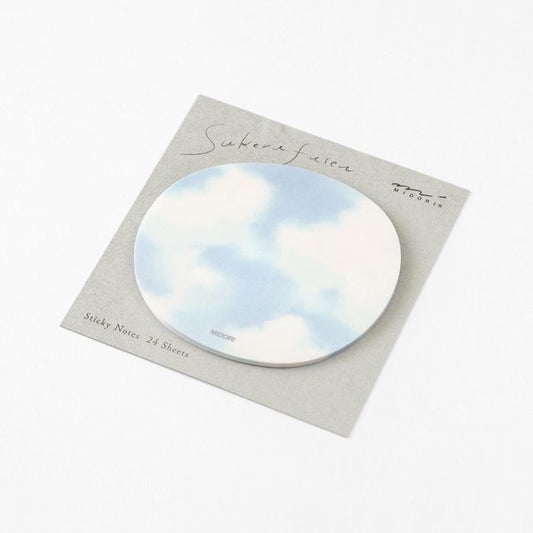 Midori Sticky Notes Sky Light Blue