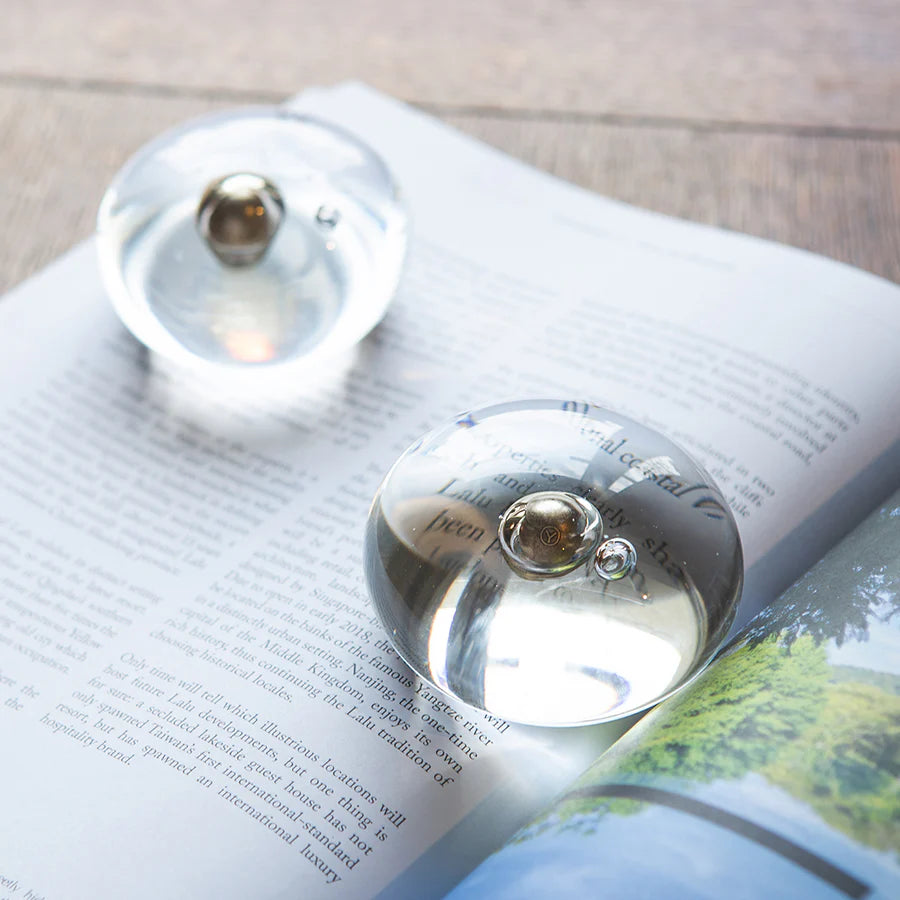 yStudio Classic Renaissance - Glass Paperweight - (Dew Glow)