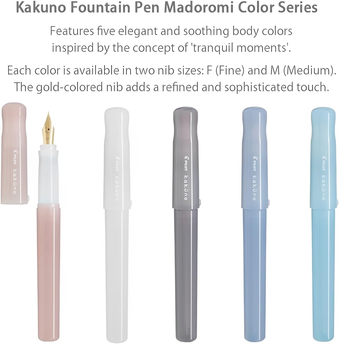 Pilot Kakuno Madoromi Fountain Pen