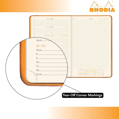 Rhodia Planner 2027 A5 Horizontal Grid