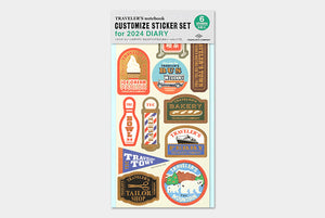 Traveler's 2024 Customized Sticker Set