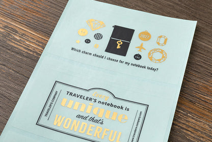Traveler's Notebook 2027 Customized Stickers Set