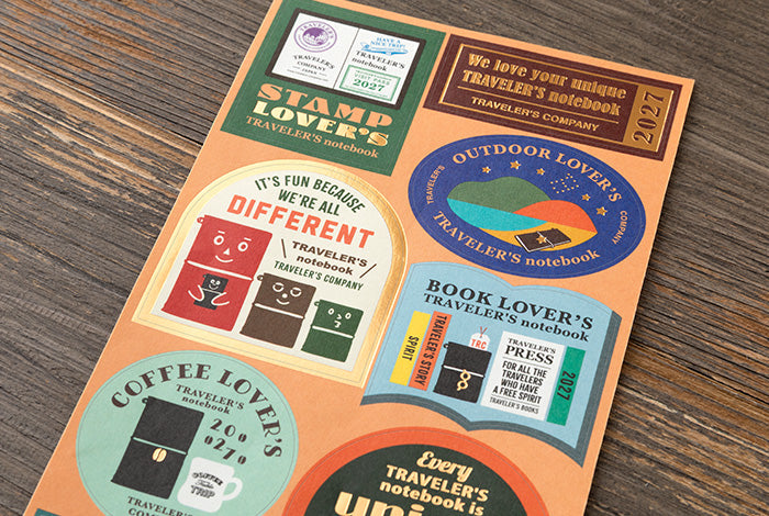Traveler's Notebook 2027 Customized Stickers Set