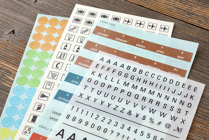 Traveler's Notebook 2027 Customized Stickers Set