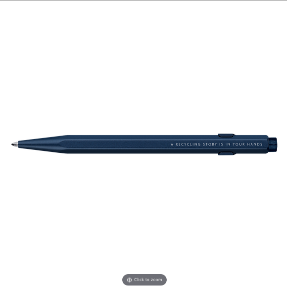 Caran D’Ache Nespresso Ballpoint Pen Blue – Take Note Pens & Stationery ...