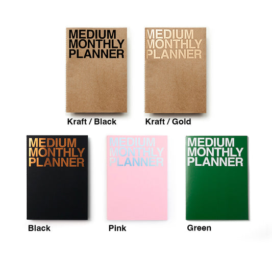JStory Weekly Planner Medium Black/Gold