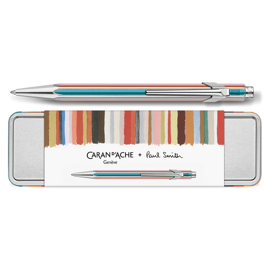 Caran d'Ache 849 Ballpoint Pen Paul Smith Grey Silver