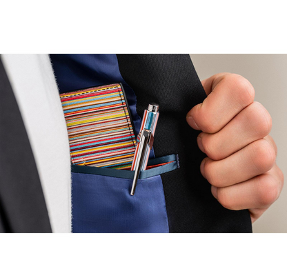 Caran d'Ache 849 Ballpoint Pen Paul Smith Grey Silver