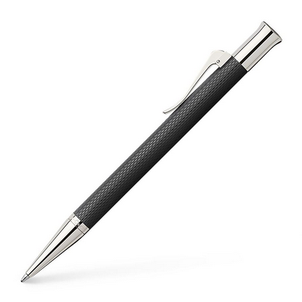 Graf von Faber-Castell  Guilloche Black Ballpoint Pen