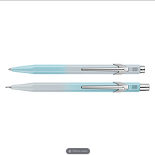 Load image into Gallery viewer, Caran D&#39;Ache Blue Lagoon Ballpoint Pen/Mechanical Pencil 0.5mm Set
