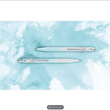 Load image into Gallery viewer, Caran D&#39;Ache Blue Lagoon Ballpoint Pen/Mechanical Pencil 0.5mm Set
